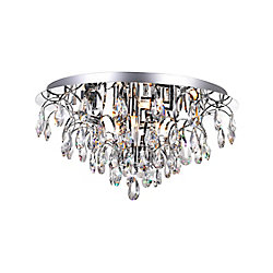 18 Inch Modern Round Flush Mount