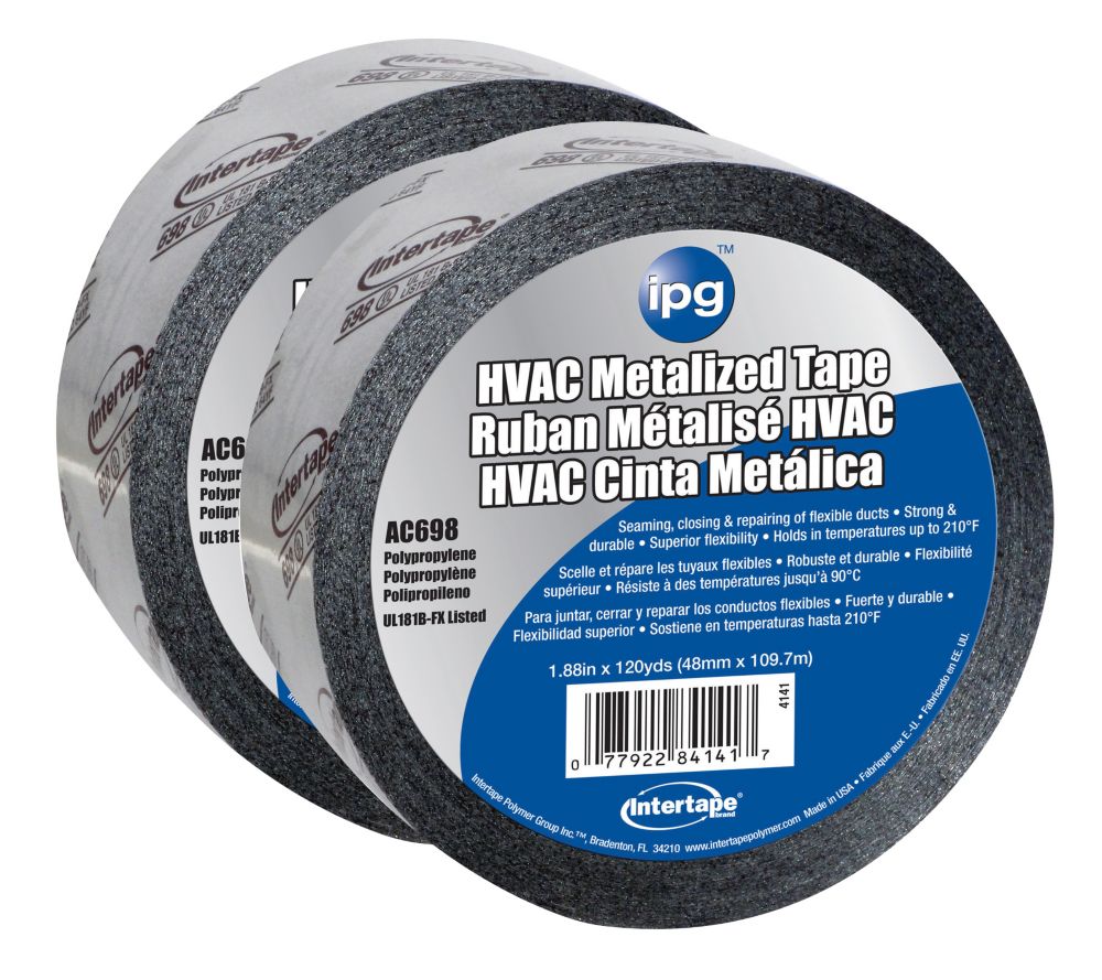 ipg Intertape Polymer Group HVAC Acrylic Duct Tape 1.88inch x 120