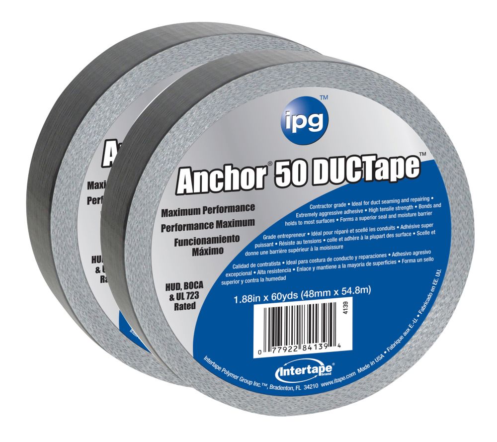 ipg Intertape Polymer Group HVAC Premium 14 MIL Duct Tape 1.88" x 60