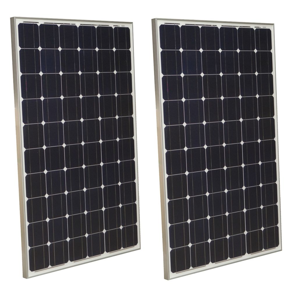 250-Watt Monocrystalline Solar Panel (2-Pack)