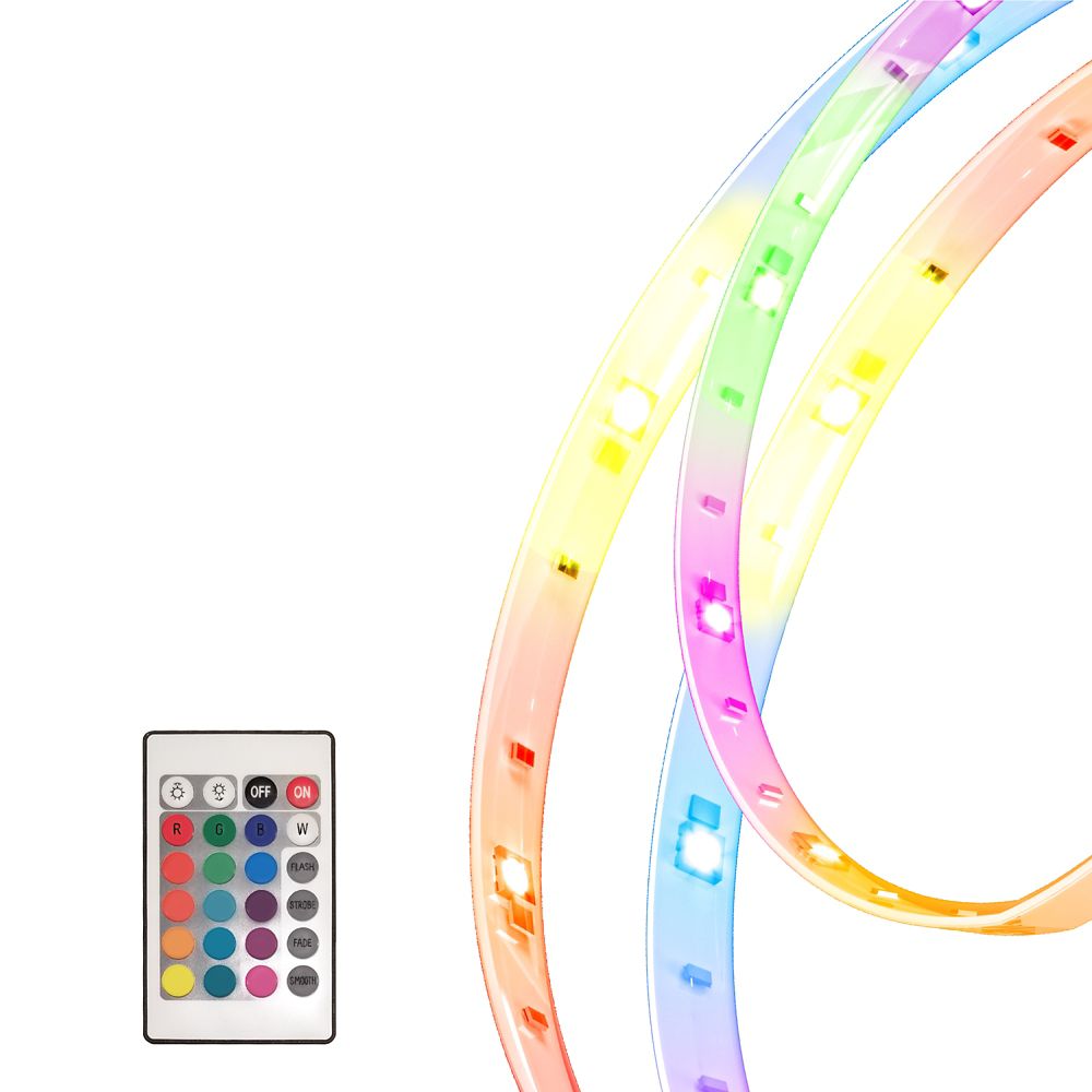 Illume Five 1 meter (196inch) MultiColor RGB LED Flexible Tape Light