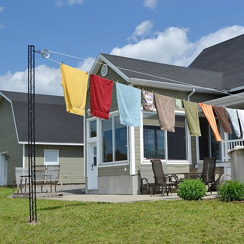 STRATA Heavy Duty 150 ft. Clothesline Kit The Home Depot Canada