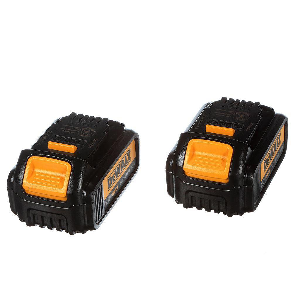 DEWALT Batterie au lithiumion 20V MAX Premium 3.0Ah (2Pack) Home