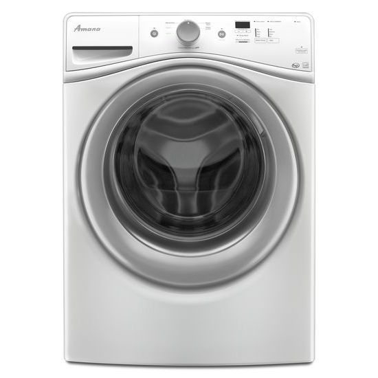 Amana 4.8 cu. ft. Front Load Washer in White | The Home Depot Canada