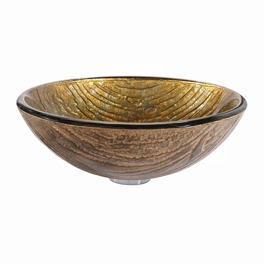 18.5-Inch W x 18.5-Inch D Round Vessel Set In White Color With Single ...