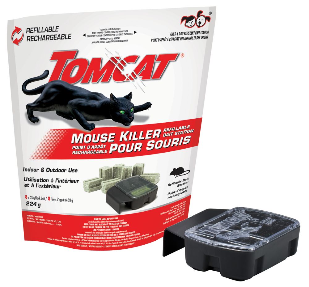 Tom Cat Refillable Mouse Iv Bait Station Refillable Mouse Iv Bait Station