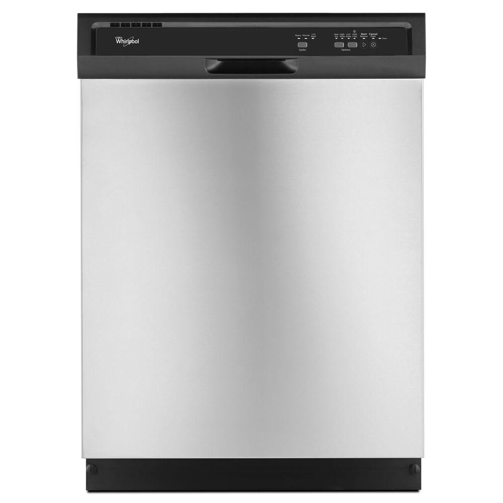 Whirlpool 24 Inch Dishwasher With AccuSense Soil Sensor In Stainless   P 1000807734 