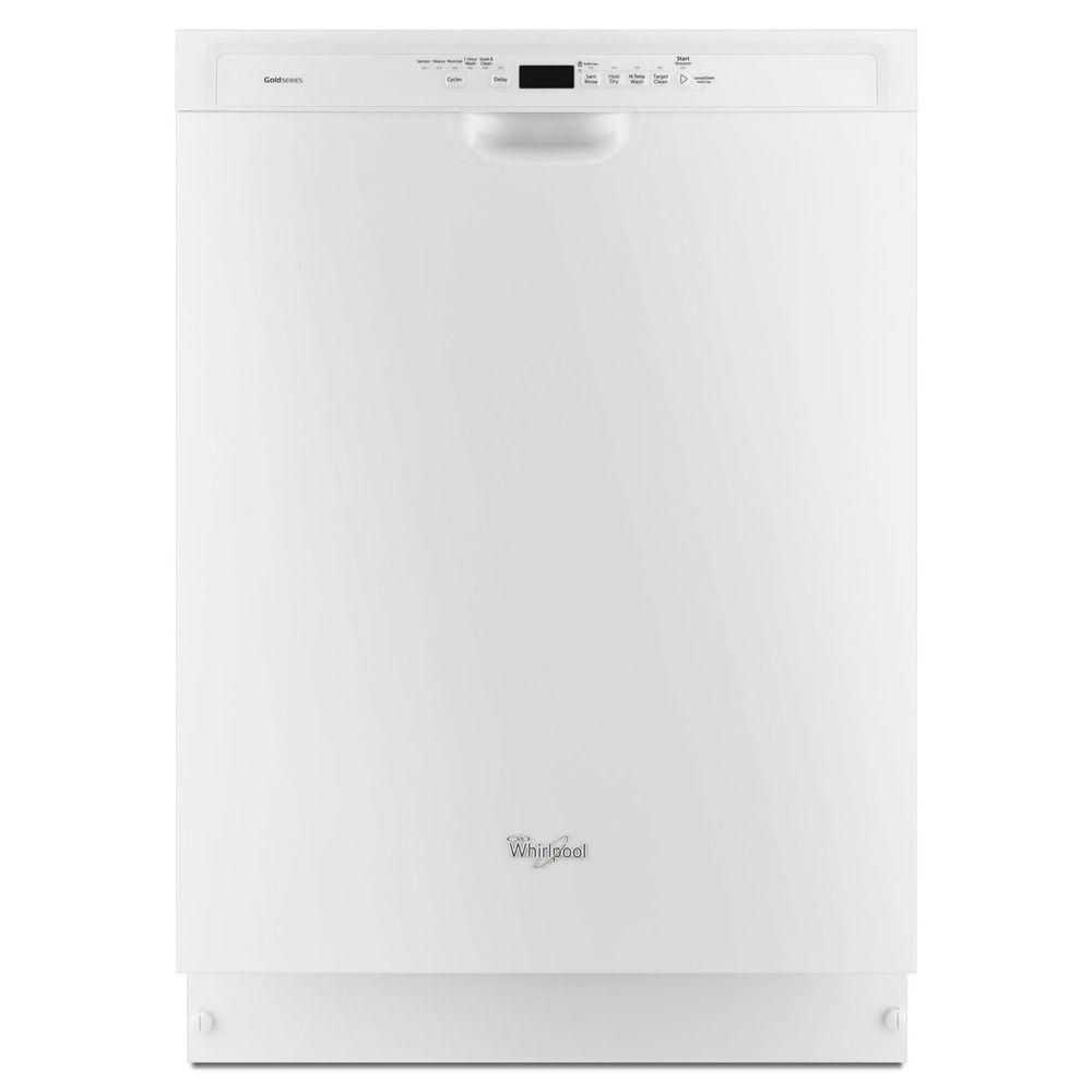 Whirlpool Gold 24inch Dishwasher with TargetClean Option in White