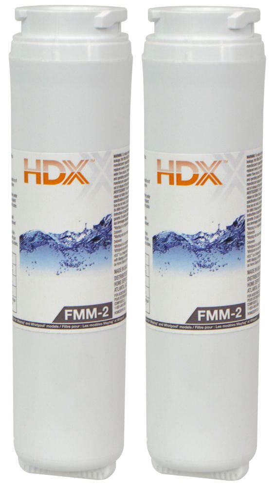 HDX FMM-2 Refrigerator Replacement Filter Fits Maytag UKF8001 (2 ...