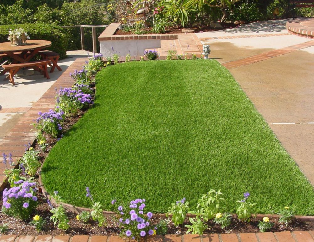 Classic 54 Spring 7 1/2 ft. x 10 ft. Artificial Grass for Outdoor Landscape Classic 54 Spring 7 1/2 ft. x 10 ft. Artificial Grass for Outdoor Landscape