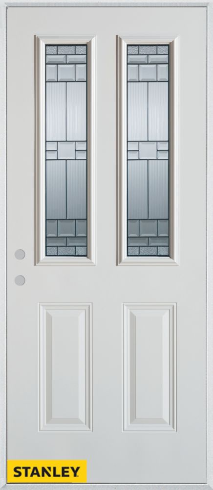 Stanley Doors 35 375 Inch X 82 375 Inch Seattle Patina 2 Lite 2