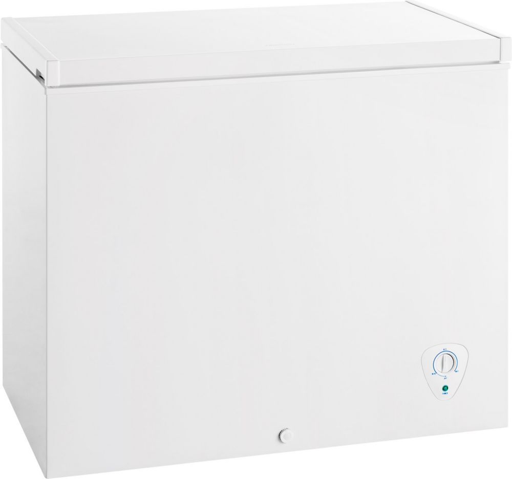 Frigidaire 7 Cu. Ft. Manual Defrost Chest Freezer in White | The Home ...