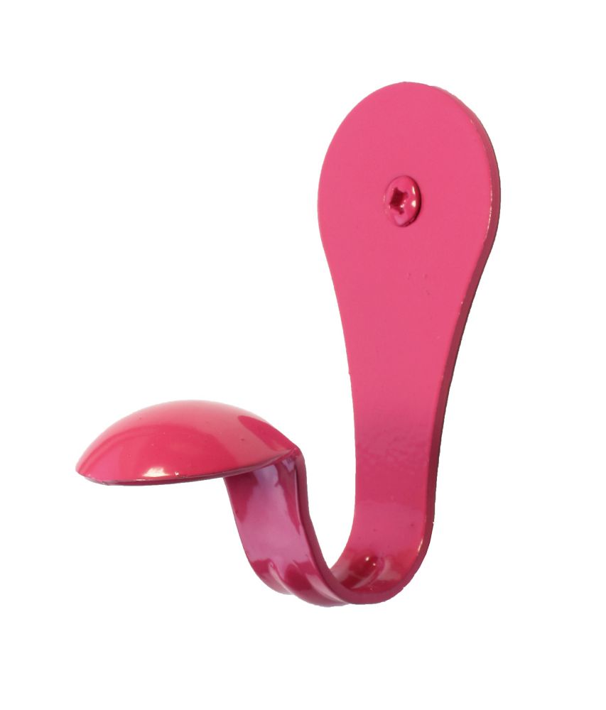 Klassen Smart Hooks Bright pink single hook | The Home Depot Canada