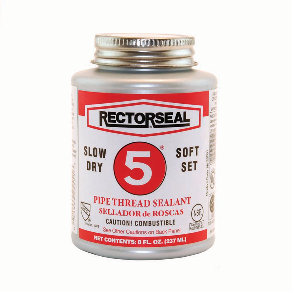 Rectorseal Rector Seal Brand SlowDry Pipe Thread Sealant 5 (6Pack