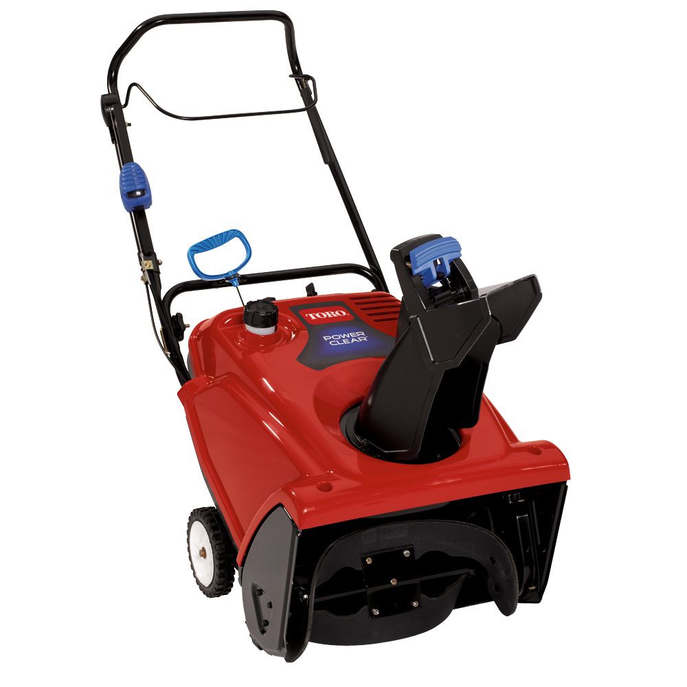 Toro Power Clear 721 QZE Single Stage Gas Snow Blower with 21-inch ...