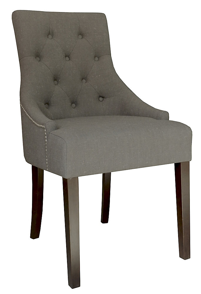 Paris Ii Box Of 2 Accent Chair Grey