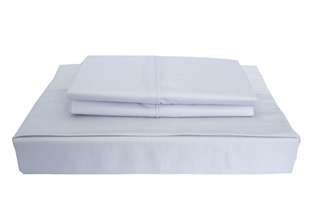 Maholi Bamboo Solid - Ensemble de draps, bleu, lit 2 places Maholi Bamboo Solid - Ensemble de draps, bleu, lit 2 places