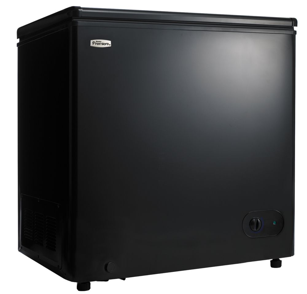 Danby Premiere 5.5 cu. ft. Manual Defrost Chest Freezer in Black The