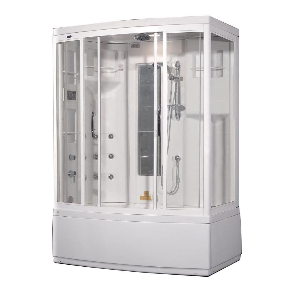 Aston 59 Inch x 36 Inch x 86 Inch Steam Shower Enclosure Kit with