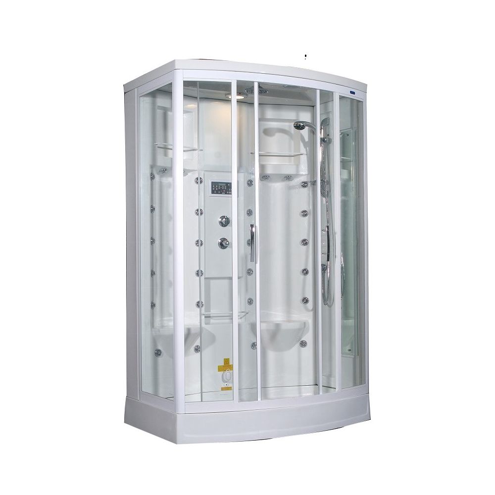 Aston 56 Inch x 37 Inch x 85 Inch Steam Shower Enclosure Kit with 24