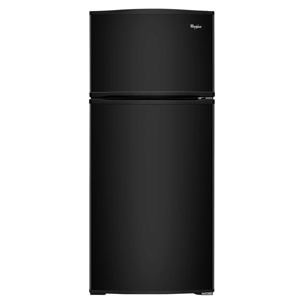 Frigidaire 18 Cu. ft Top Mount Refrigerator in Black The Home Depot