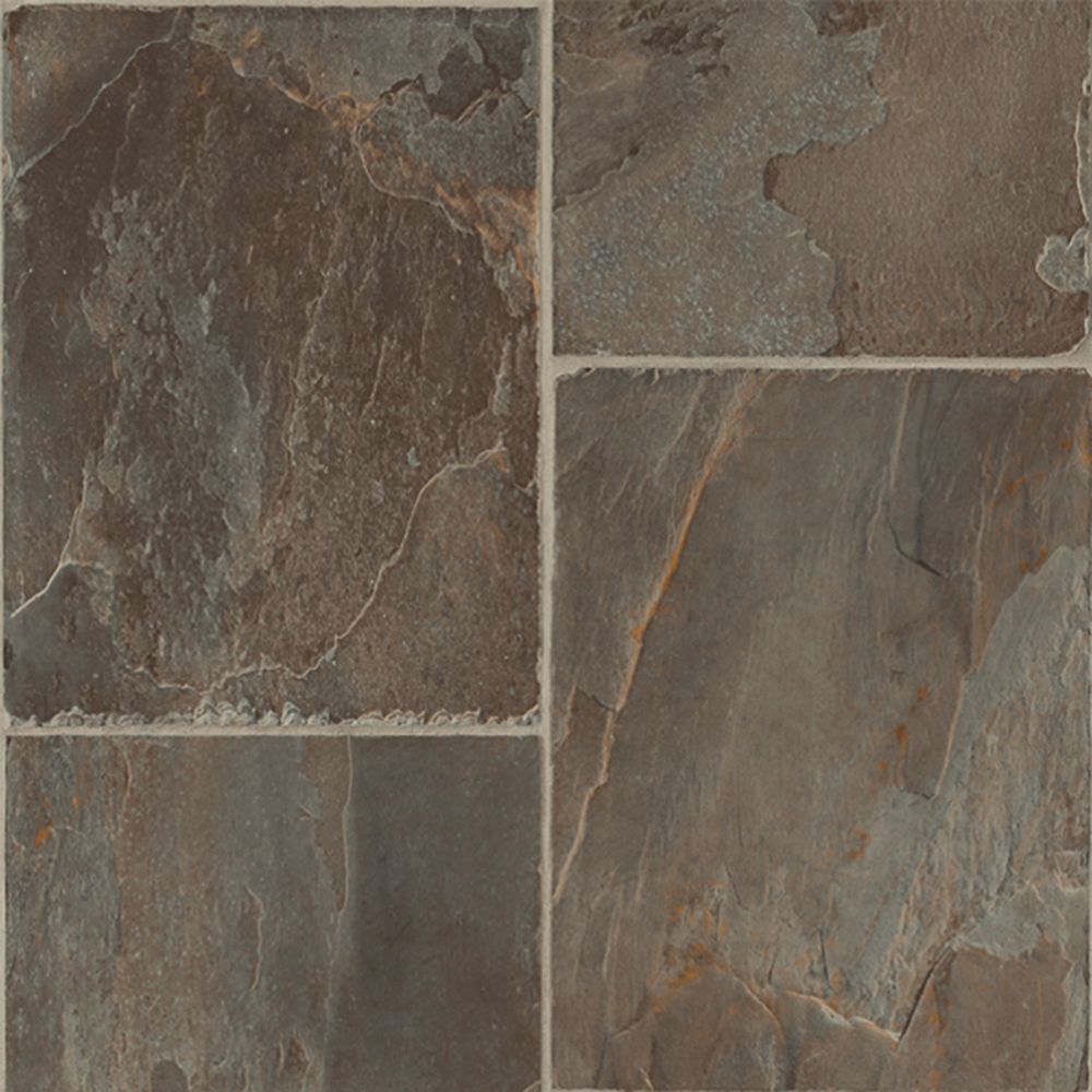 Tarkett Plancher en feuilles, vinyle, Ardoise Sylvanova Steel Home