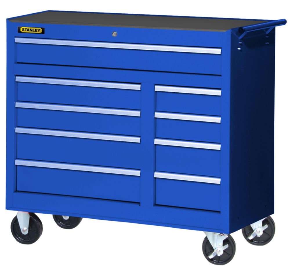 STANLEY 42 Inch 9 Drawer Cabinet In Blue The Home Depot Canada   P 1000813144 