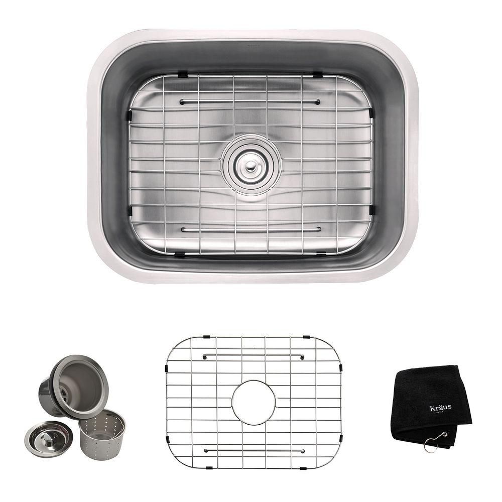Évier Modène 28'' Acier Inoxydable 16ga Undermount Double Bol 50/50 - Neuf