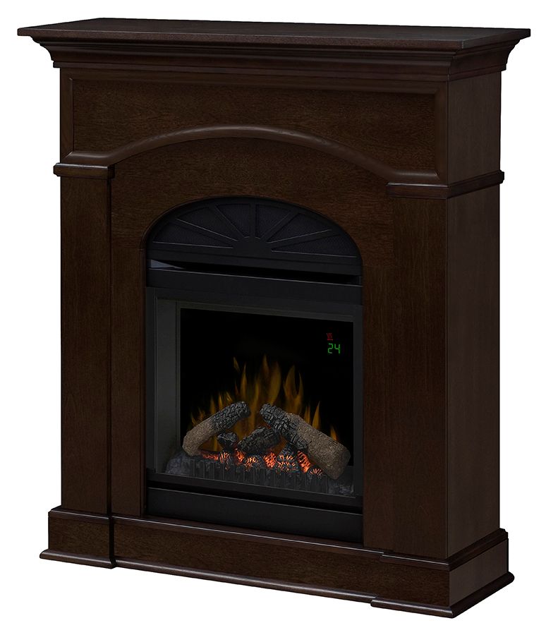Dimplex Bronte Electric Fireplace with 20 In. Firebox with Remote In an