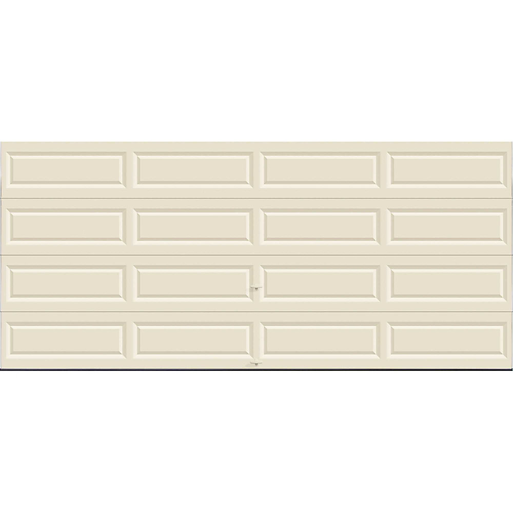 Value Series 16 Ft X 7 Non Insulated Solid Almond Garage Door
