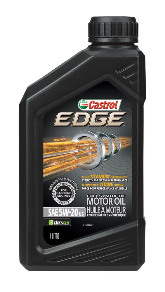 Castrol CASTROL EDGE SPT 5w20 1L SYNTHETIC OIL The Home Depot Canada