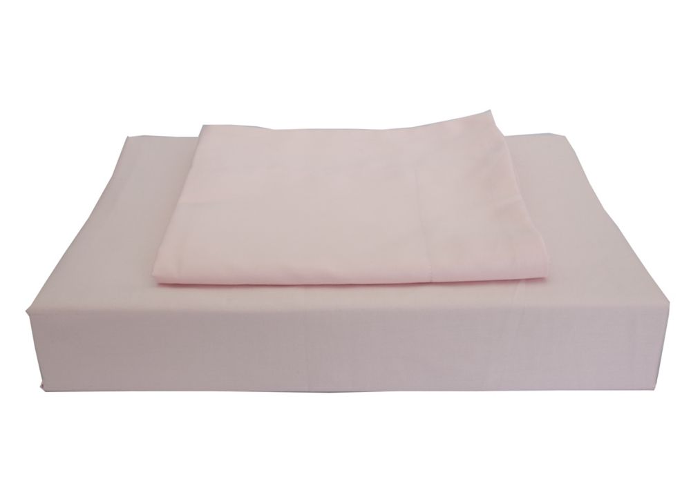 Maholi 230 fils au pouce, Maxwell - Ensemble de housse de couette, Rose, lit 1 place Maholi 230 fils au pouce, Maxwell - Ensemble de housse de couette, Rose, lit 1 place