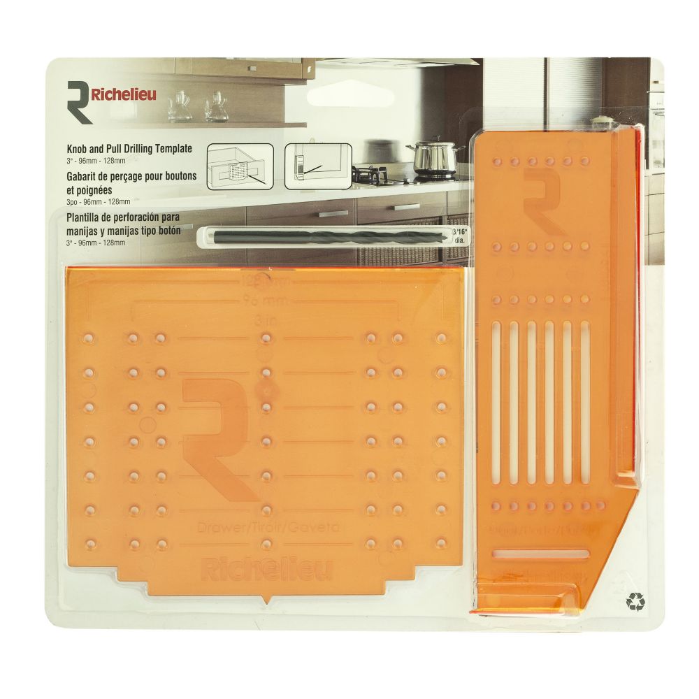 Knob and Pull Drilling Template Kit