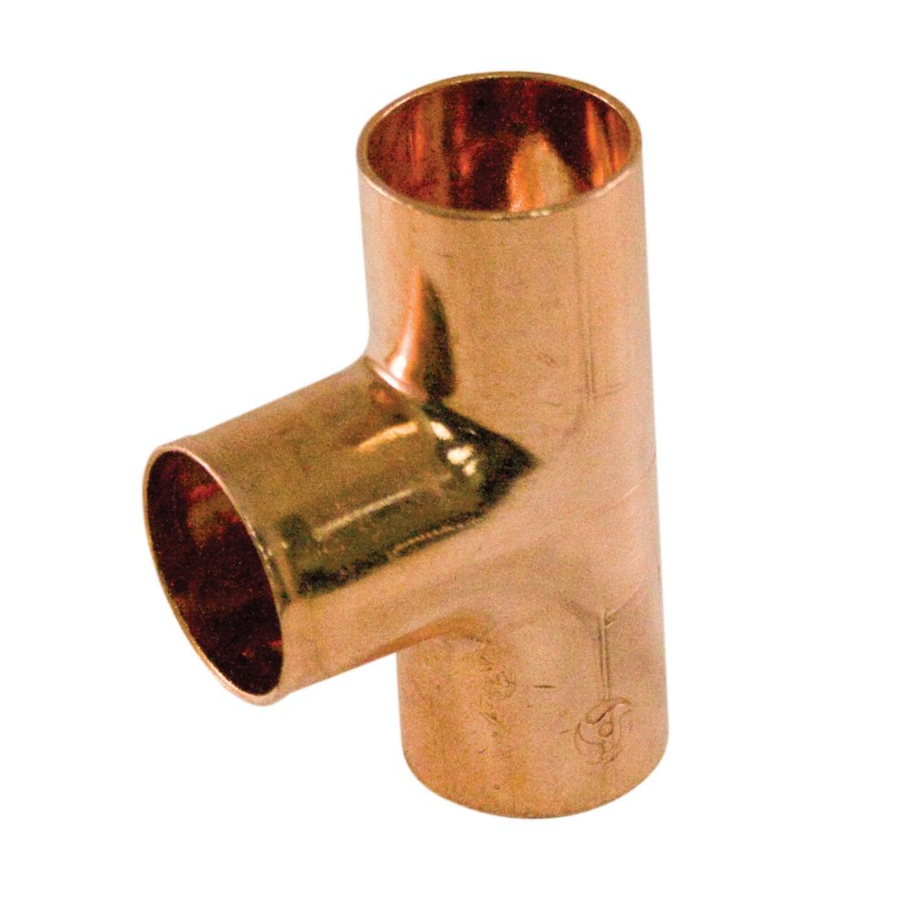 AquaDynamic Fitting Copper Tee 1/2 Inch Copper To Copper To Copper (25Pack) The Home Depot