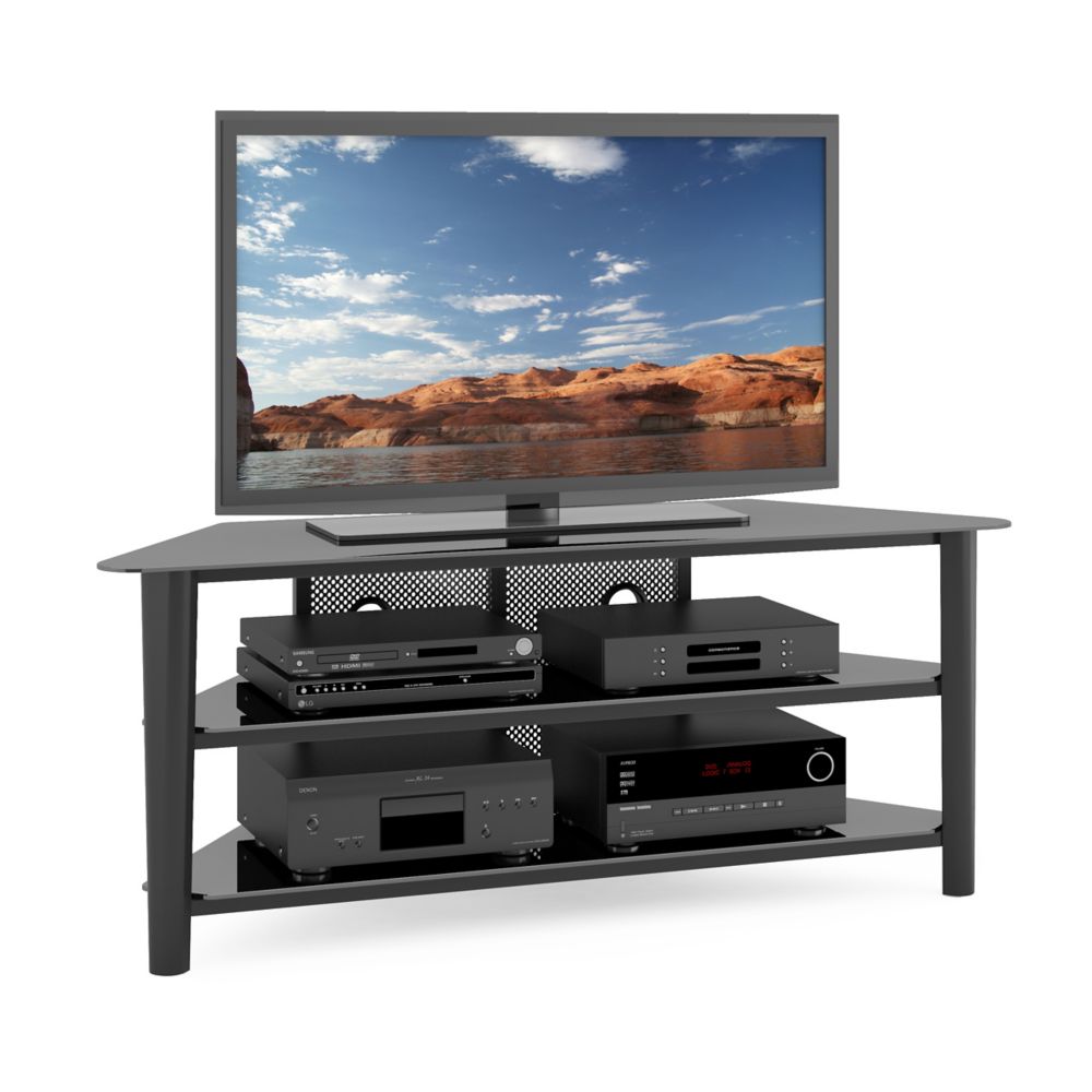 Corliving Alturas 60-inch x 24-inch x 18.5-inch TV Stand ...