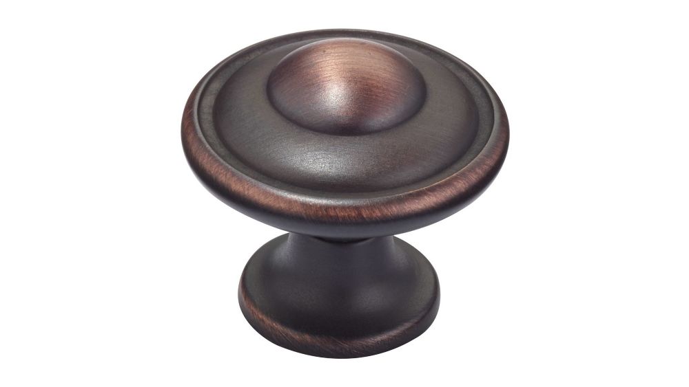 UPC 773199623281 product image for Bouton classique en mÃ©tal - Bronze huilÃ© brossÃ© - Dia. 30 mm | upcitemdb.com
