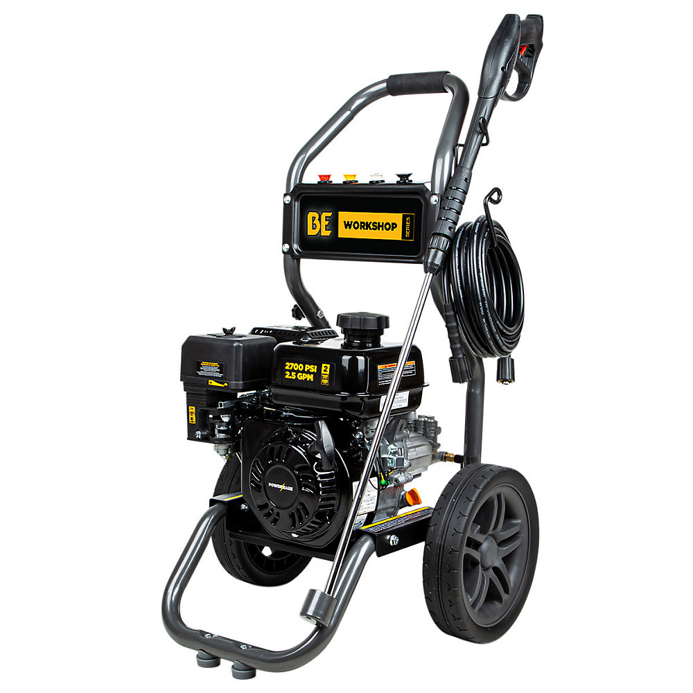 BE Pressure 2700 PSI 2.3 GPM Gas Pressure Washer The Home Depot Canada BE Pressure 2700 PSI 2.3 GPM Gas Pressure Washer The Home Depot Canada