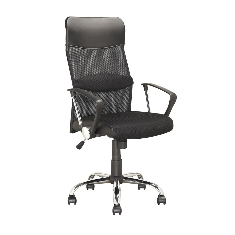 Bean Bag Chairs The Home Depot Canada Corliving Lof 908 O Executive Office Chair In Black Leatherette