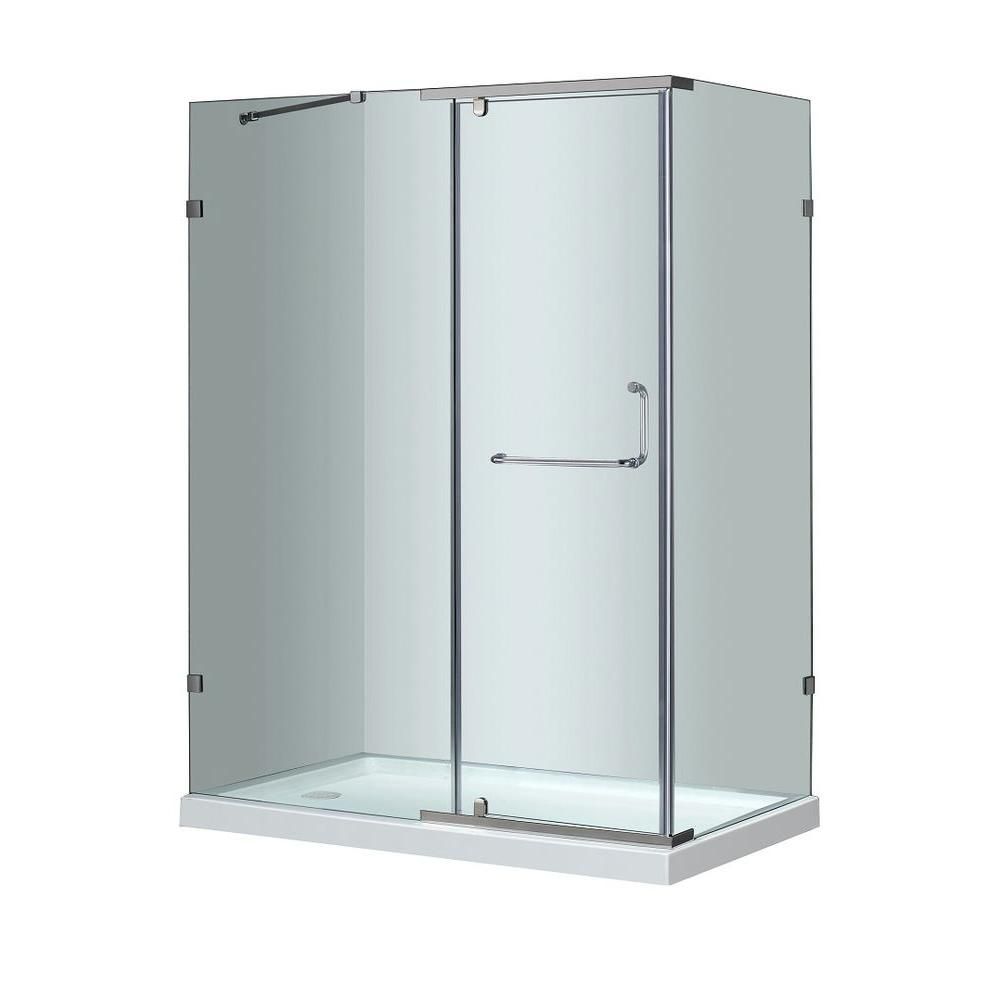 MAAX Essence 60Inch x 30Inch 4Piece Shower Stall in White The Home