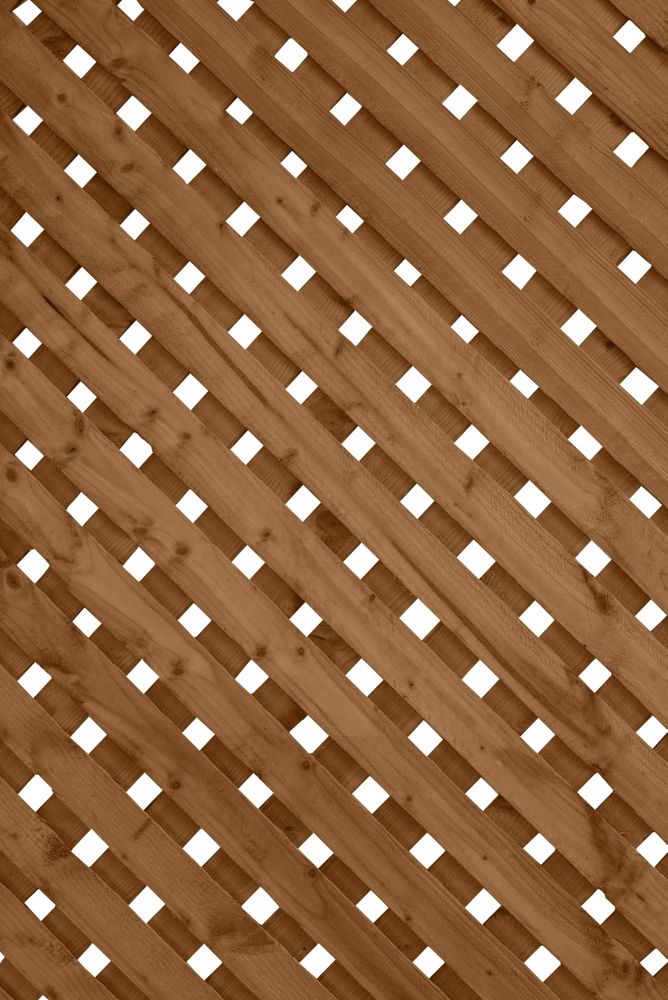 lattice fence panels added privacy for deck