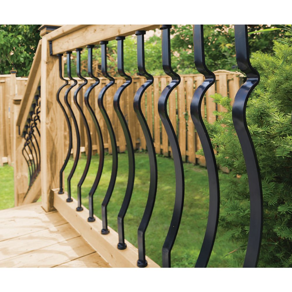 Veranda Deck Rail Kit - Baroque Balusters | The Home Depot Canada