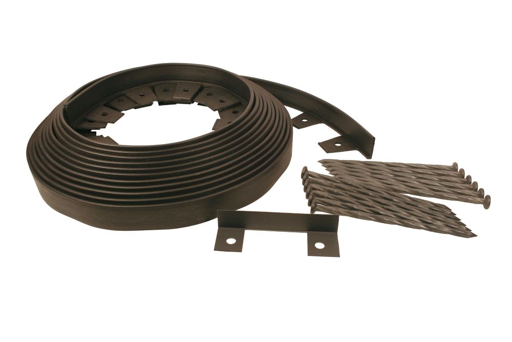Vigoro No Dig 60 Ft Landscape Edging The Home Depot Canada Vigoro No Dig 60 Ft Landscape Edging