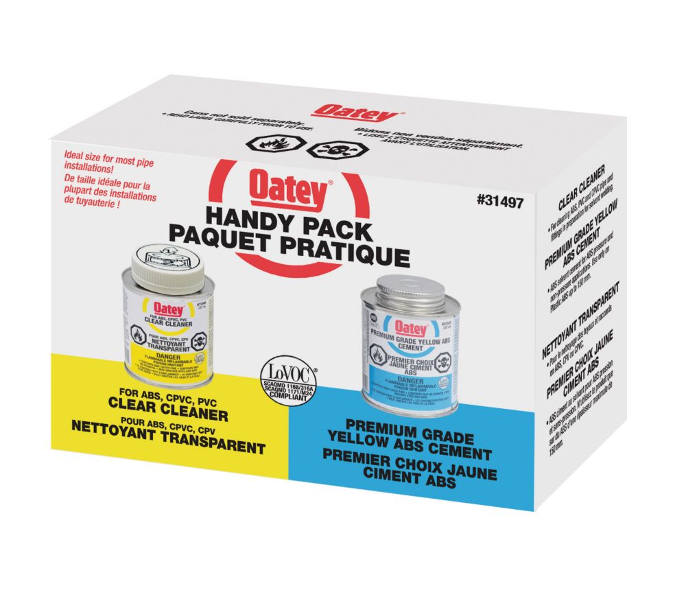 Oatey 236 Ml Cleaner / Abs Handipack The Home Depot Canada