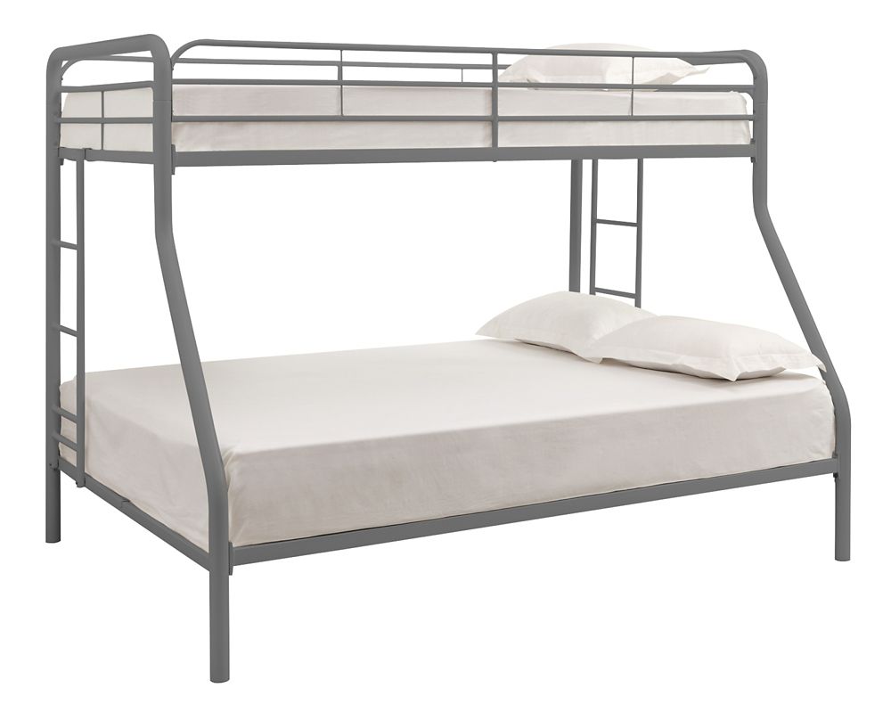 Twin-Over-Full Metal Bunk Bed