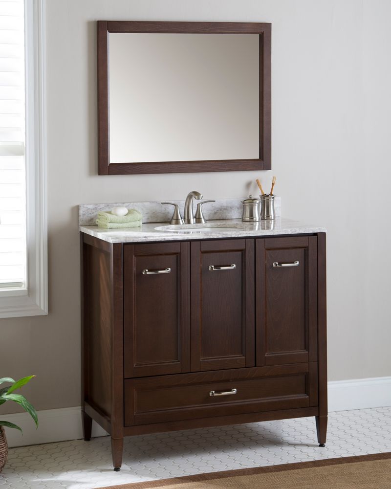 Fresca Torino 35.75-inch W 2-Drawer 2-Door Vanity in Black ...