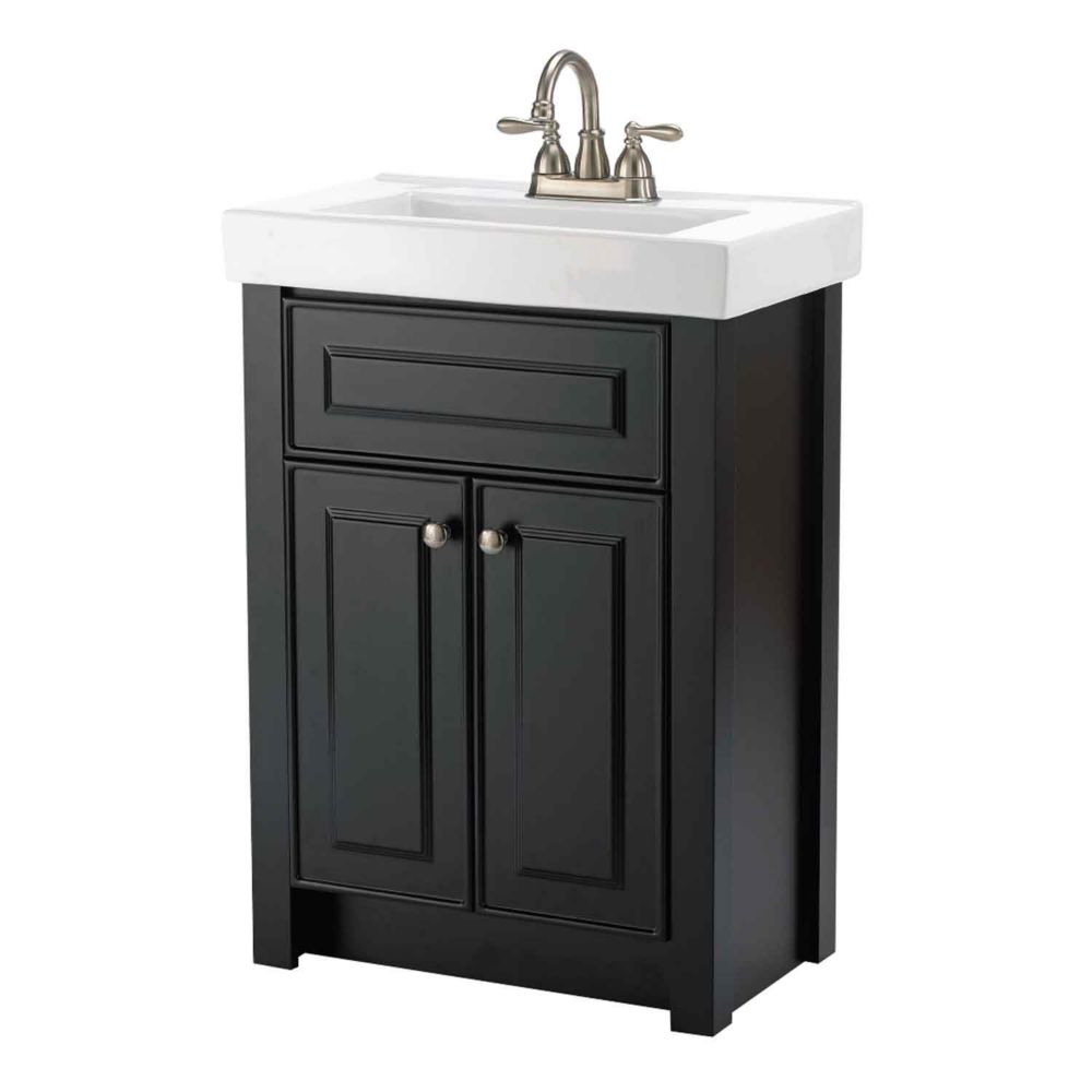 Magick Woods Keystone 24-inch W 2-Door Freestanding Vanity in Dark ...