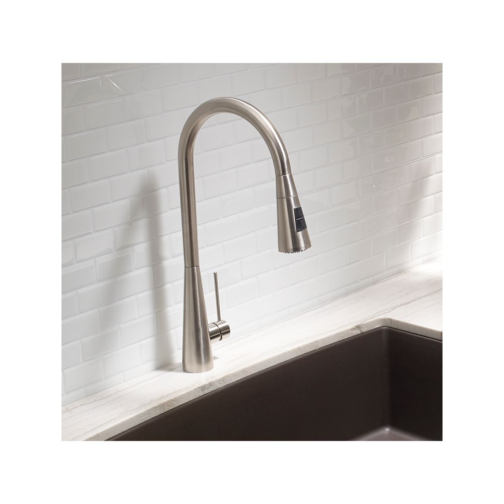Blanco Ice Faucet Dual Spray Stainless Steel The Home Depot Canada