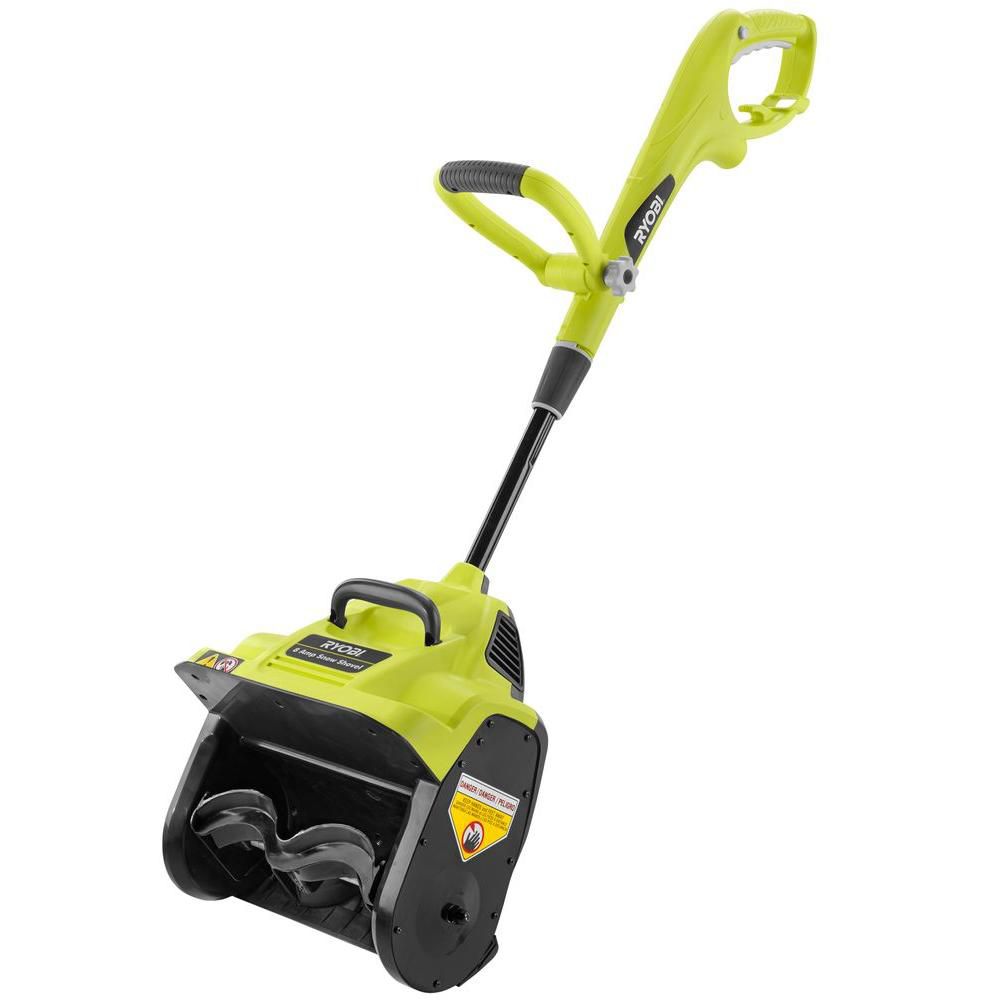 RYOBI 12-inch 8 Amp Electric Snow Shovel | The Home Depot Canada