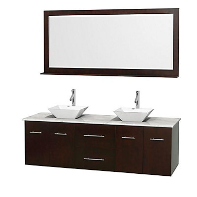 Wyndham Collection Centra 72 Inch W 2 Drawer 4 Door Wall Centra 72 Inch W 2 Drawer 4 Door Wall