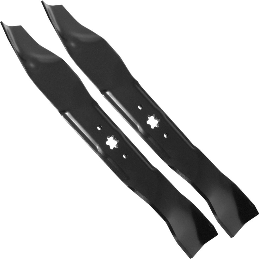 Laser 42inch Cut Width Mulching Lawn Mower Blades to Replace MTD 7420616 (2Pack) The Home
